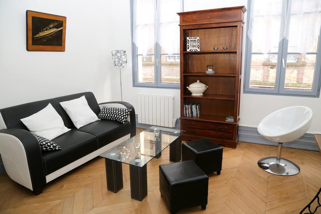 Appartement Bourgeois Honfleur Bagian luar foto