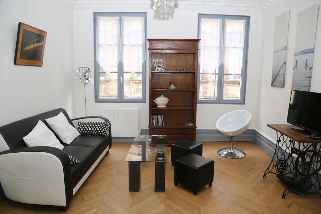 Appartement Bourgeois Honfleur Bagian luar foto