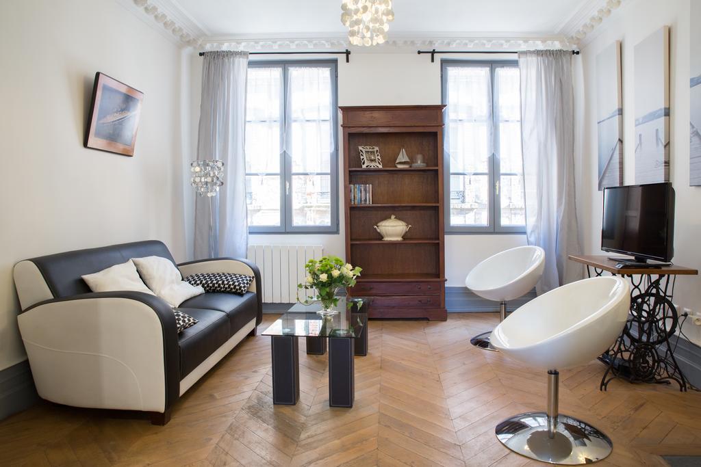 Appartement Bourgeois Honfleur Bagian luar foto